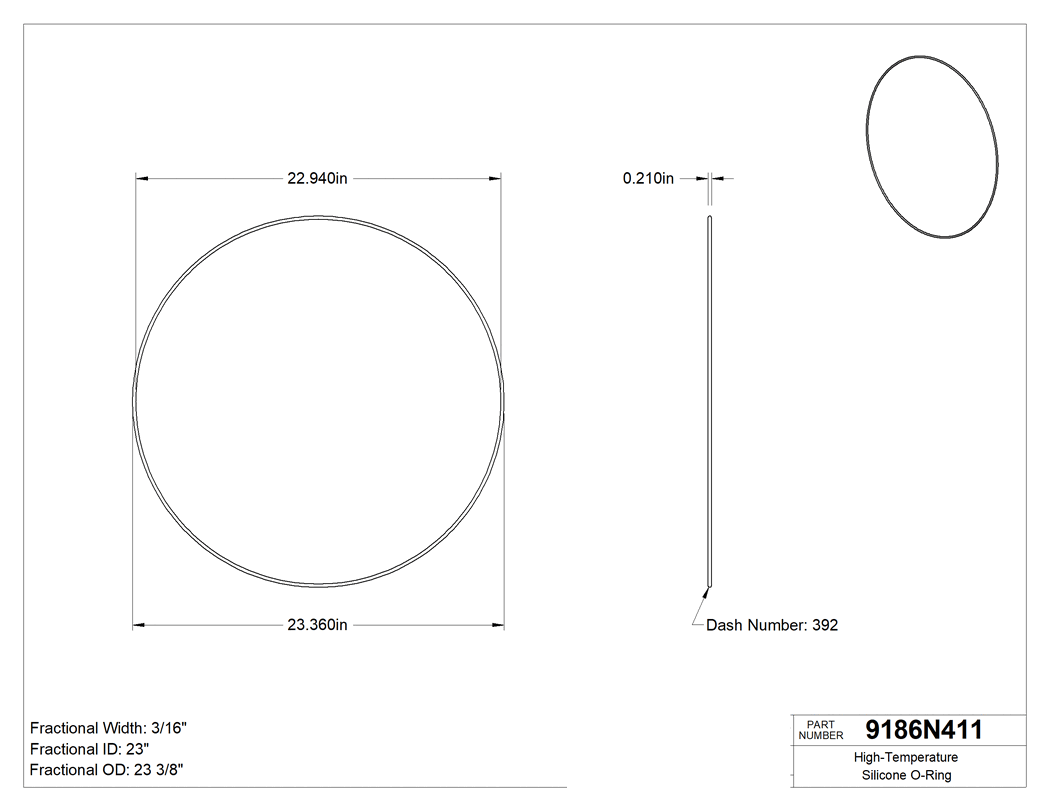 Technical drawing - 9186N411